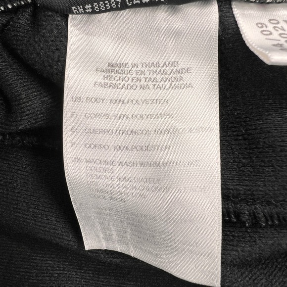 Y2K adidas Firebird Track Pants Men XL Black Yellow 3 Stripe Loose Streetwear - Picture 9 of 11